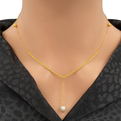 عقد ذهب عيار 18 الوزن 1.25 جرام