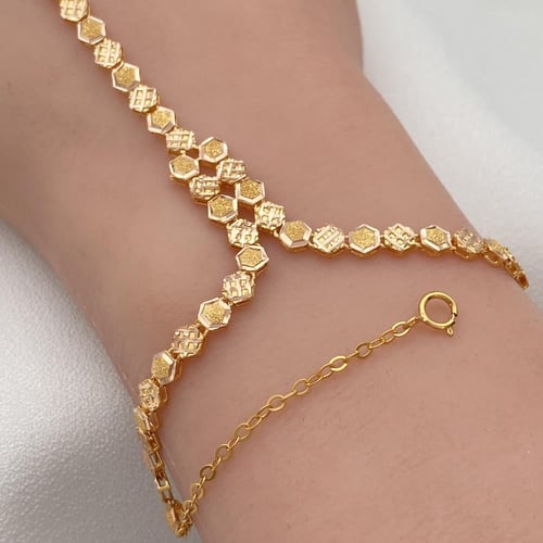 كف ذهب عيار 21 الوزن 8.94 جرام