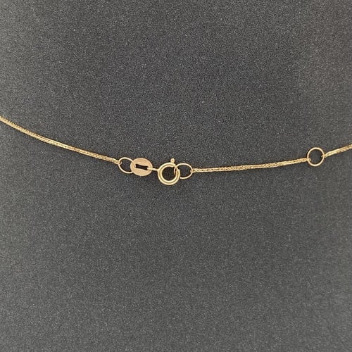 عقد ذهب عيار 18 الوزن 1.02 جرام