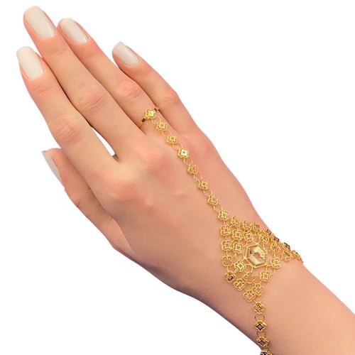 كف ذهب عيار 21 الوزن 9.13 جرام