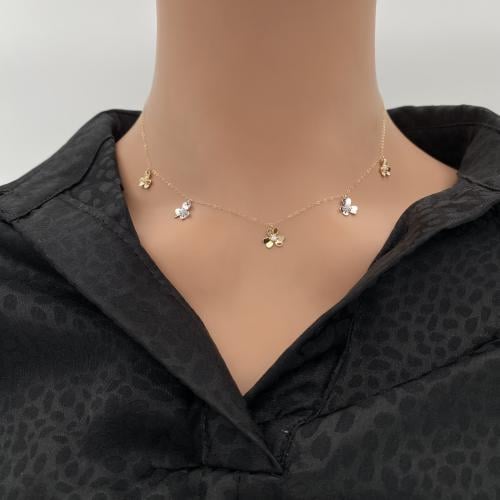 عقد تشوكر ذهب عيار 18 الوزن 1.46 جرام