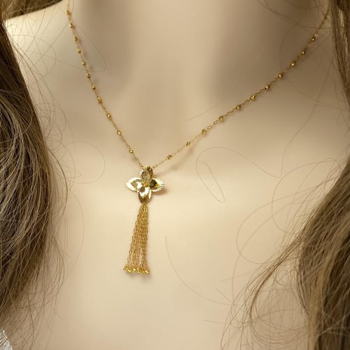 سبحة ذهب عيار 21 الوزن 2.87 جرام