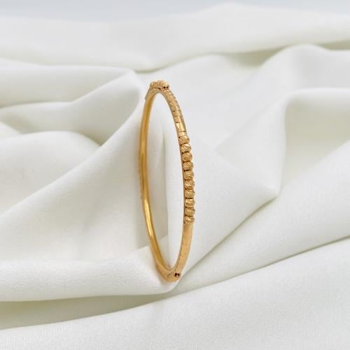 غويشه ذهب عيار 21 الوزن 9.90 جرام