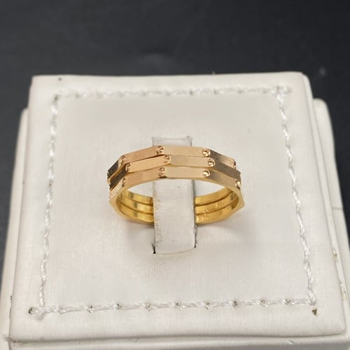 خواتم مرامي ذهب عيار 21 الفاخر بوزن 3.64 جرام