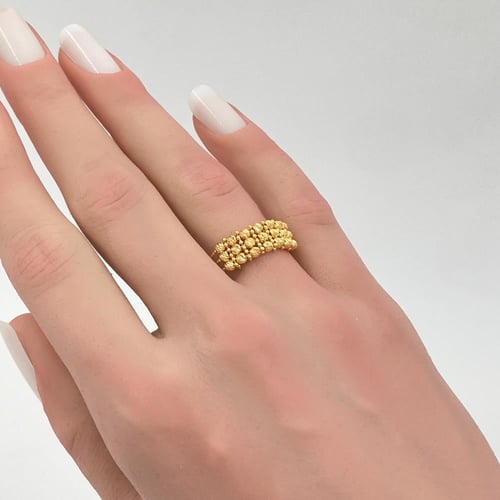 اسواره وخاتم ذهب عيار 21 الوزن 10.55