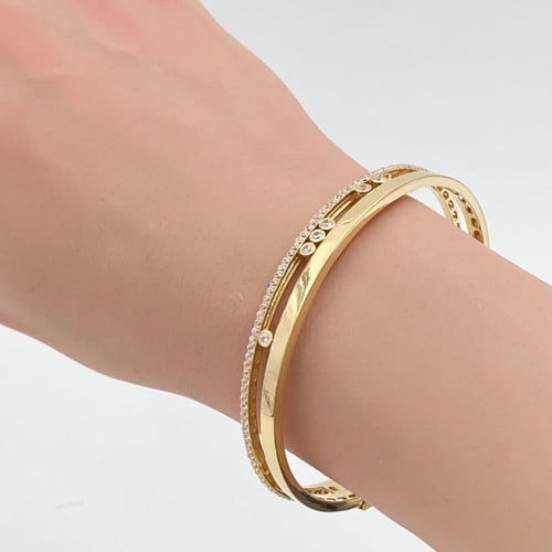 اسواره ذهب عيار 18 الوزن 14.72 جرام