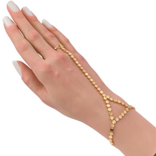 كف ذهب عيار 21 الوزن 6.72 جرام