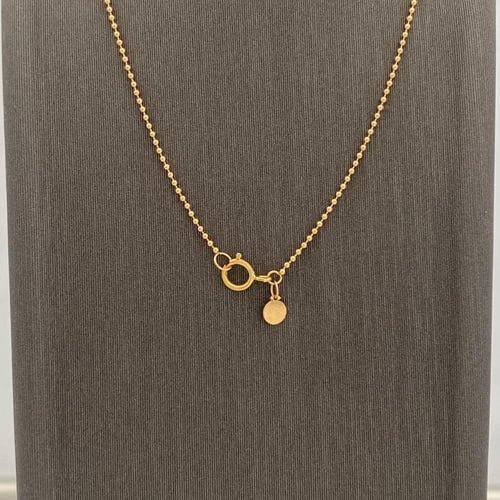 سبحة ذهب عيار 21 الوزن 11.67 جرام