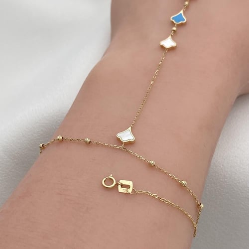 كف ذهب عيار 18 الوزن 1.69 جرام