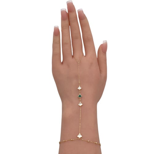 كف ذهب عيار 18 الوزن 1.71 جرام