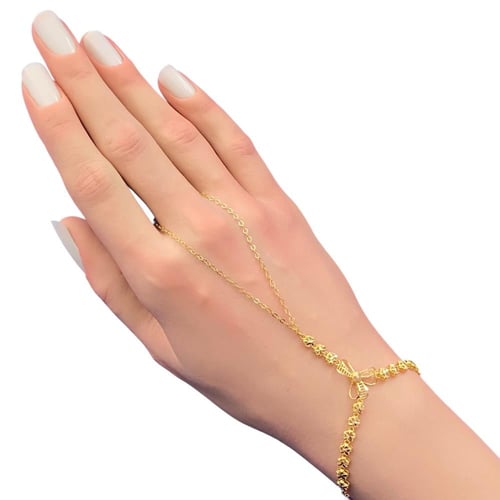 كف ذهب عيار 21 الوزن 4.31 جرام