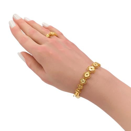 اسواره وخاتم ذهب عيار 21 الوزن 11.00 جرام