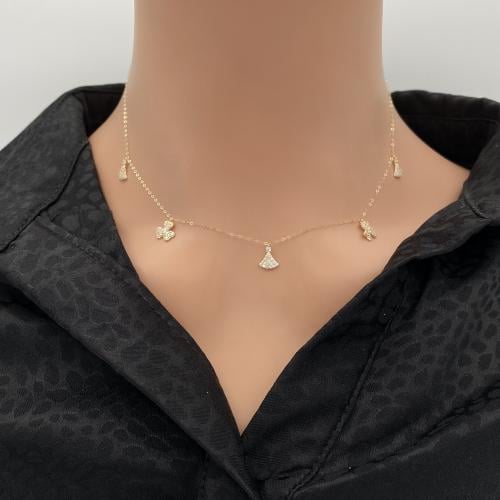 عقد تشوكر ذهب عيار 18 الوزن 1.18 جرام