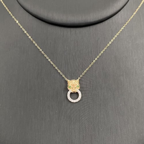 طقم تايجر ذهب عيار 18 وزن 4.73 جم أناقة تدوم طويلً...