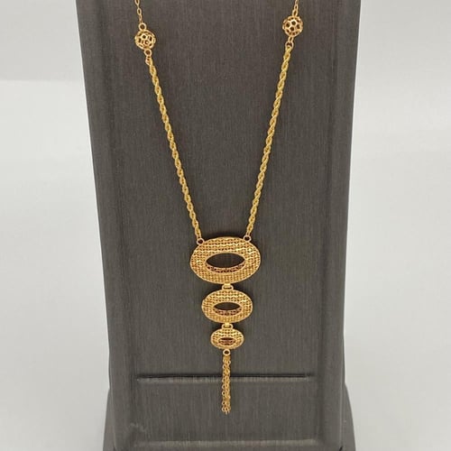 سبحه ذهب عيار 21 الوزن 3.89 جرام