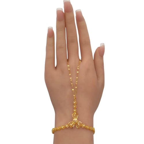 كف ذهب عيار 21 الوزن 4.31 جرام