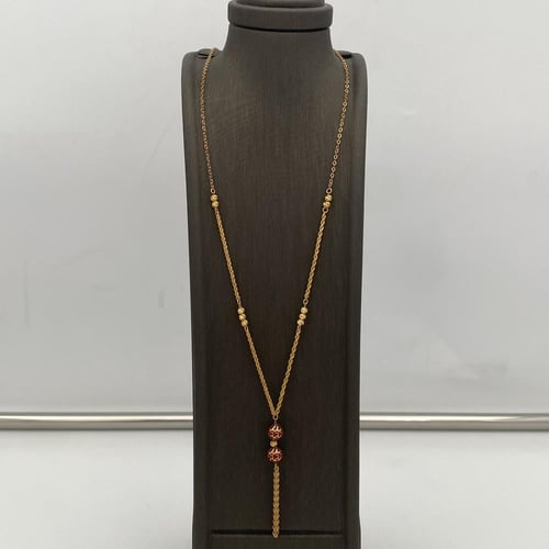 احصلي على سبحة ذهب عيار 21 لأناقة لا تضاهى بوزن 4....