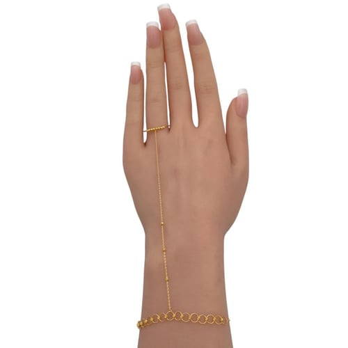 كف ذهب عيار 21 الوزن 2.55 جرام