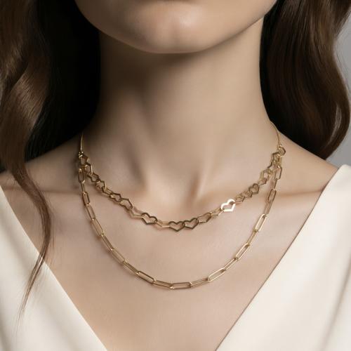 عقد ذهب عيار 18 الوزن 1.20 جرام