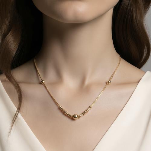 عقد ذهب عيار 18 الوزن 0.85 جرام