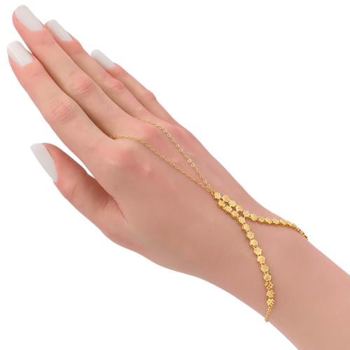 كف ذهب عيار 21 الوزن 5.17 جرام