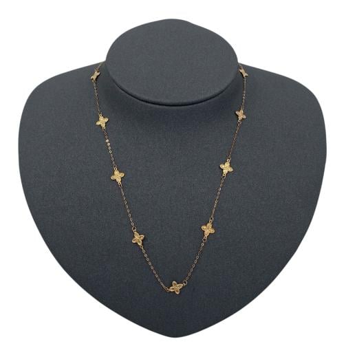 عقد ذهب عيار 18 الوزن 1.11 جرام