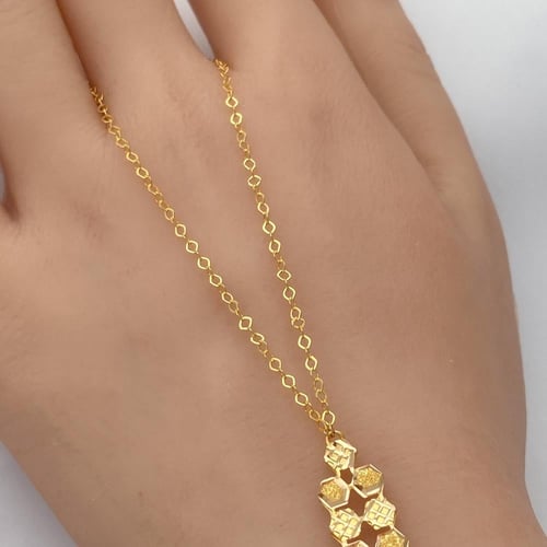 كف ذهب عيار 21 الوزن 5.17 جرام