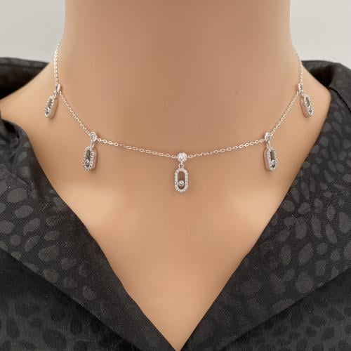 عقد تشوكر ذهب عيار 18 الوزن 6.86 جرام