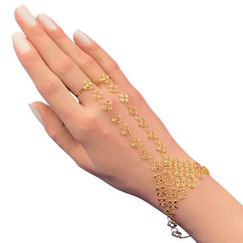 كف ذهب عيار 21 الوزن 10.77 جرام