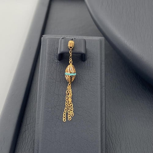 طقم ذهب سبحه مبروم عيار 21 وزن 9.86 جرام لذوقك الر...