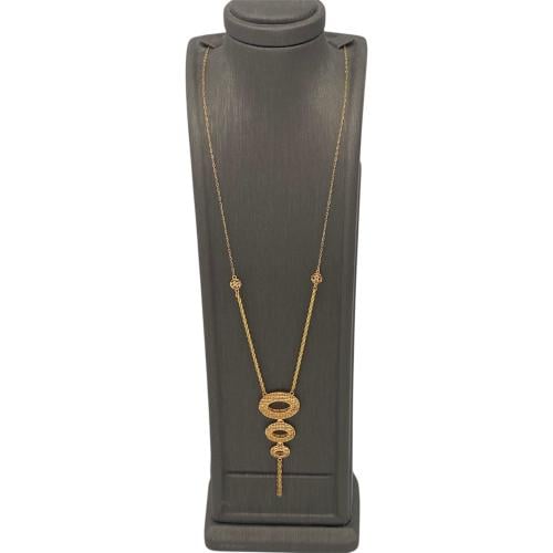 سبحه ذهب عيار 21 الوزن 3.89 جرام