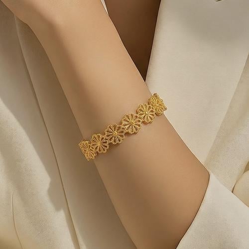غويشة ذهب عيار 21 الوزن 9.20 جرام