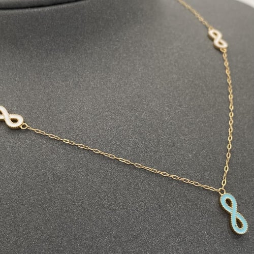 عقود ذهب عيار 18 الوزن 4.84 جرام