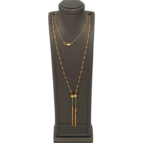 سبحه ذهب عيار 21 الوزن 4.07 جرام