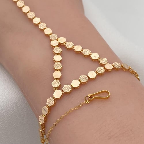 كف ذهب عيار 21 الوزن 6.72 جرام