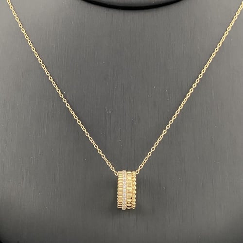 طقم ذهب عيار 18 وزن 11.34 جم عملي وأنيق لجميع المن...