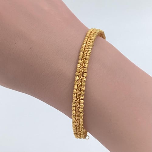 اسواره ذهب عيار 18 الوزن 15.57 جرام