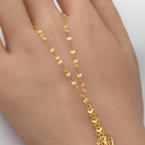 كف ذهب عيار 21 الوزن 4.31 جرام