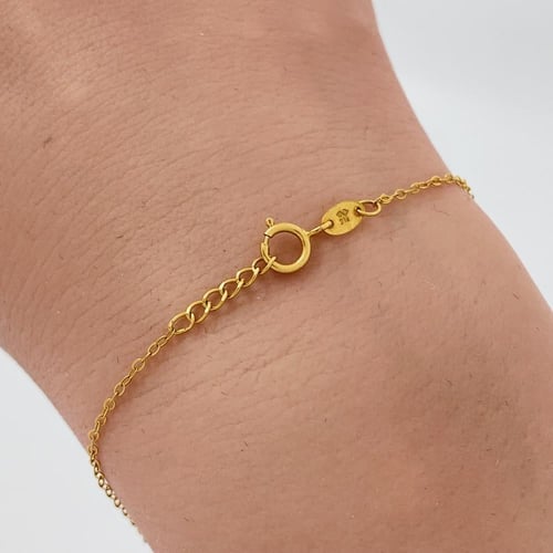 كف ذهب عيار 21 الوزن 1.41 جرام