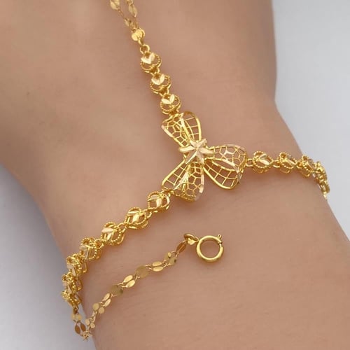 كف ذهب عيار 21 الوزن 4.31 جرام