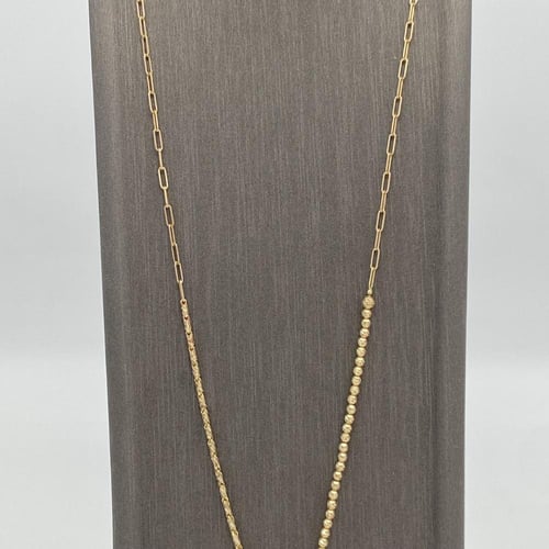 سبحة ذهب عيار 18 تعكس جمالك الداخلي الوزن 4.6 جرام