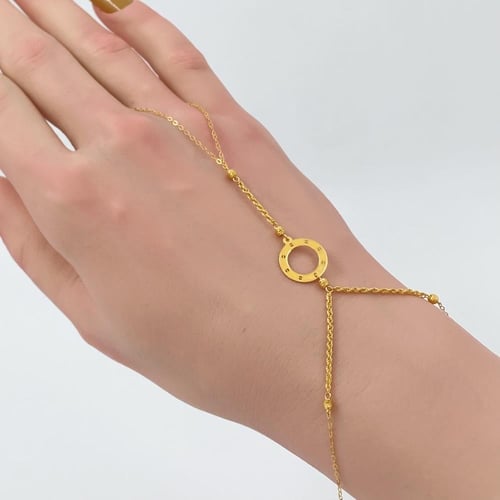 كف ذهب عيار 21 الوزن 1.41 جرام