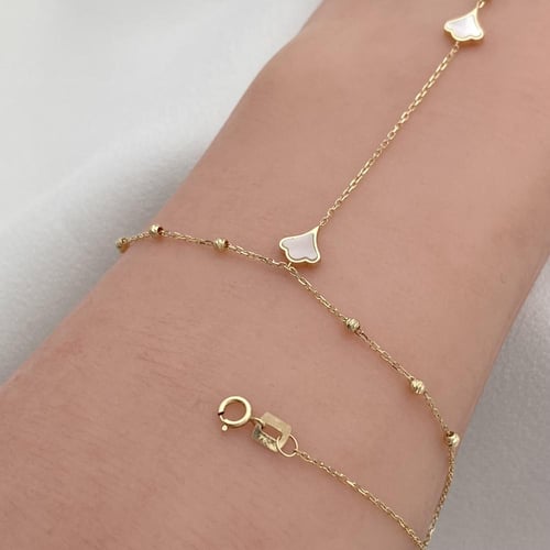 كف ذهب عيار 18 الوزن 1.71 جرام