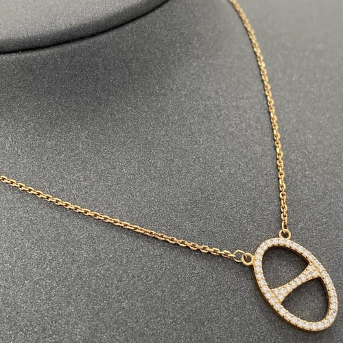 عقود ذهب عيار 18 الوزن 11.17 جرام