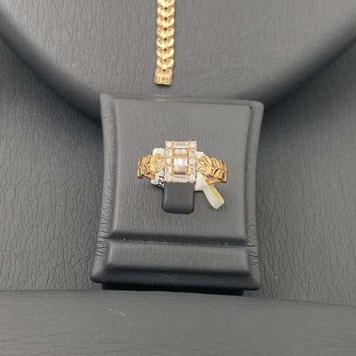 طقم سنبلة ذهب عيار 21 وزن 16.53 جم تصميم ناعم لإطل...