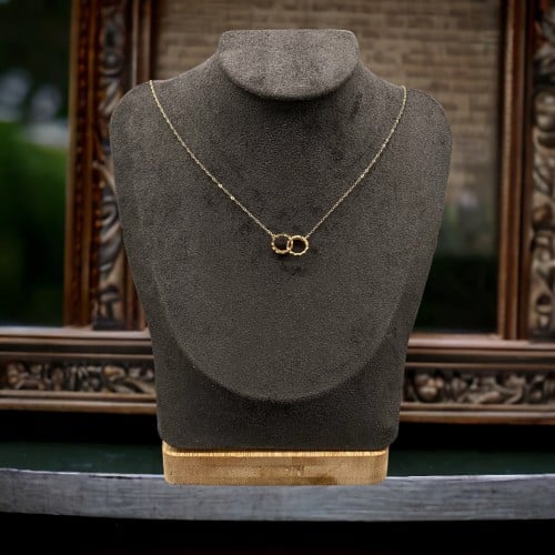 عقد ذهب عيار 18 الوزن 1.87 جرام