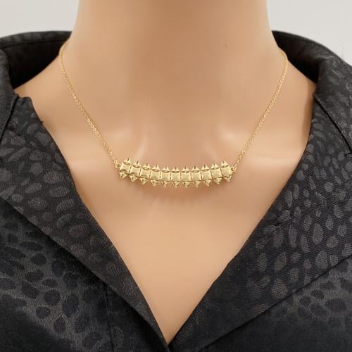 عقد ذهب عيار 18 الوزن 5.40 جرام