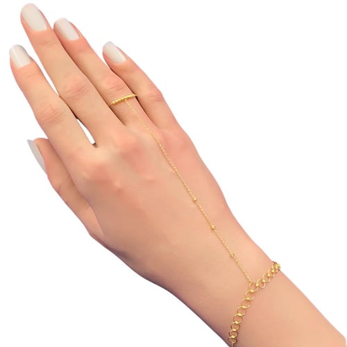 كف ذهب عيار 21 الوزن 2.55 جرام