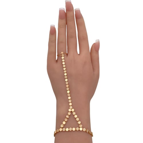 كف ذهب عيار 21 الوزن 6.72 جرام