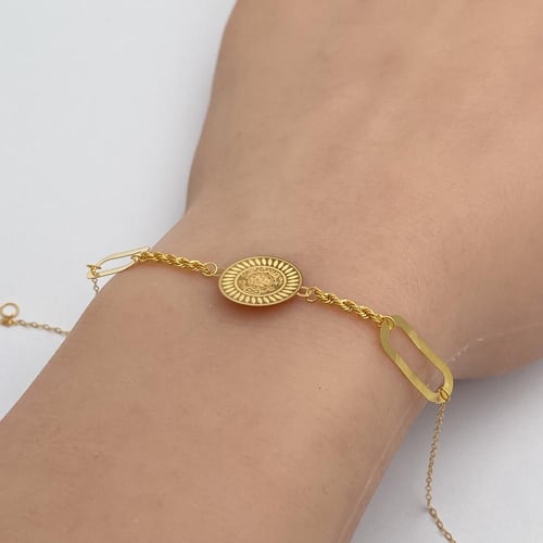 اسواره ذهب عيار 21 الوزن 0.67 جرام